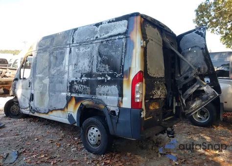 2023 Ram Promaster 2500 High Roof 136 Wb z USA, uszkodzony, nr VIN 3C6LRVCG3PE537446